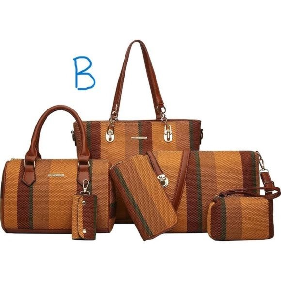 New 6 in 1 bundle * Designer Purses and Handbags - Picture 1 of 9